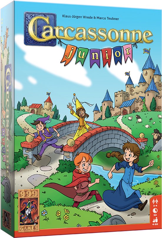 verjaardagscadeau meisje 6 jaar, Carcassonne Junior bordspel 999 Games