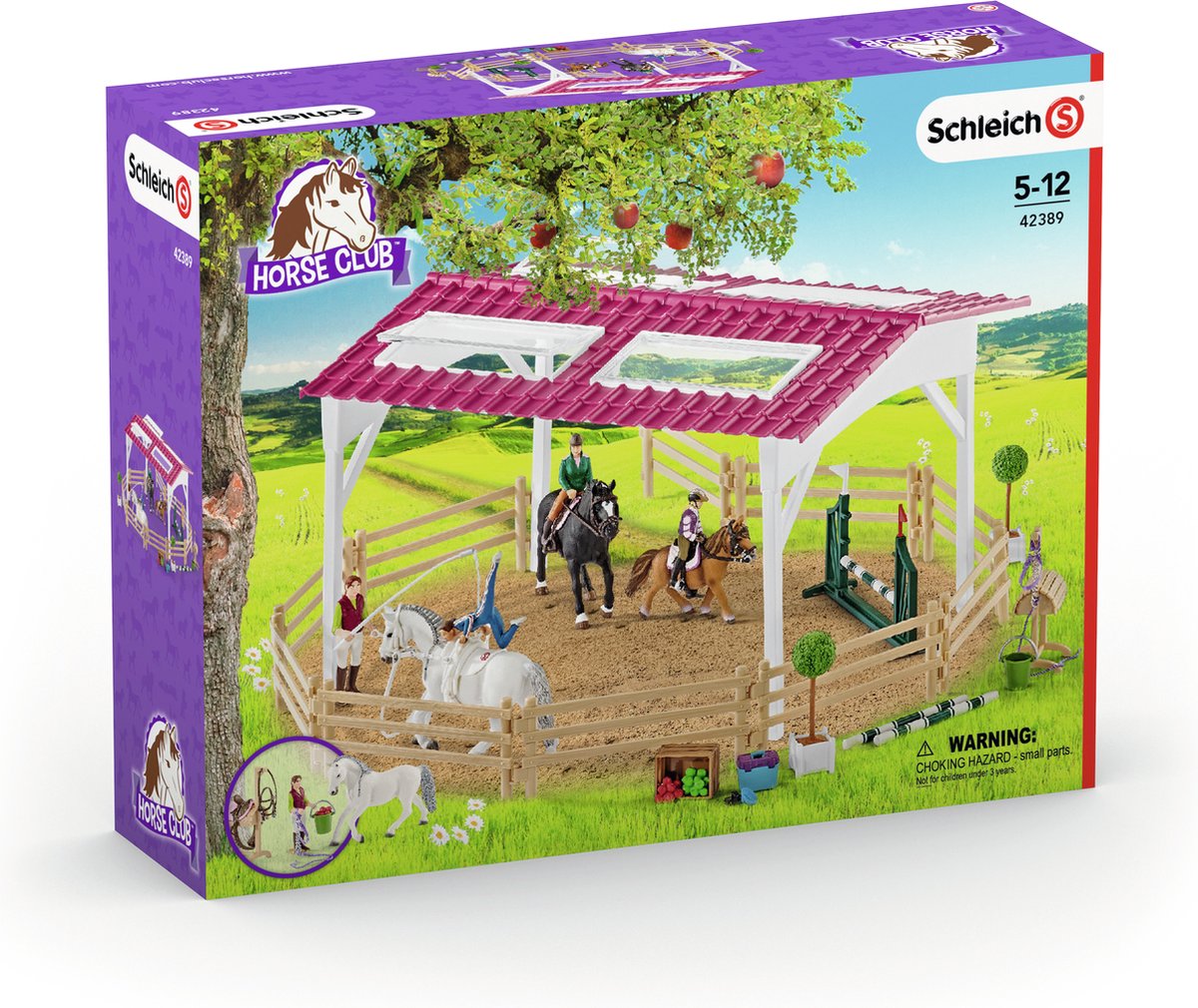 verjaardagscadeau meisje 6 jaar, Schleich Horse Club manege met amazones